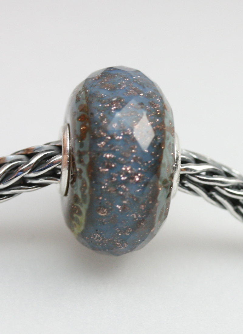 Troll Agate 11 TROLLBEADS  DAY 2022 Original Abbildung TGLBE-30086 "mit Einkaufwagen Chip am Schlüsselanhänger"